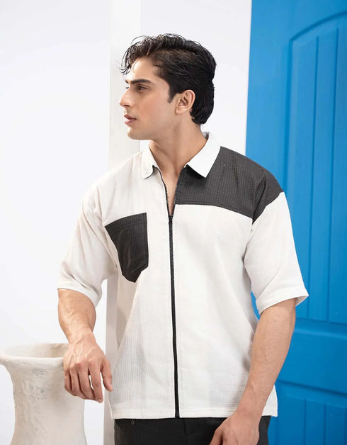 DROP SHOULDER CHEST POCKET TEE
